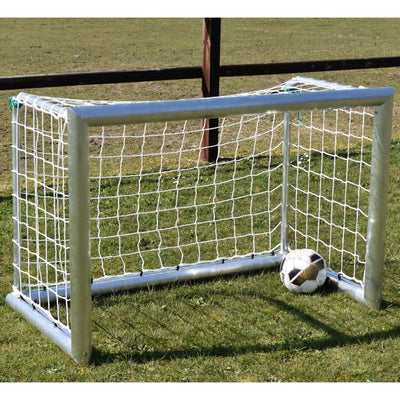 Avyna Aluminium Pro Goal 150 x 100 cm – inkl. Netz – Set aus zwei Fußballtoren