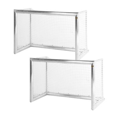 Avyna Aluminium Pro Goal 150 x 100 cm - avec filet - lot de deux buts de football