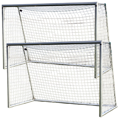 Avyna Aluminium voetbaldoelen - Pro Goal 300 x 200 cm - incl. net - set van twee