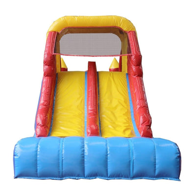 Avyna Happy Bounce springkussen - Double Mega Slide 4-1 Prof - 4 personen