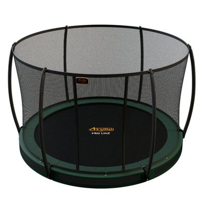 Trampoline rond Avyna Pro-Line InGround Ø245 avec filet de sécurité - 4 coloris - avec housse offerte