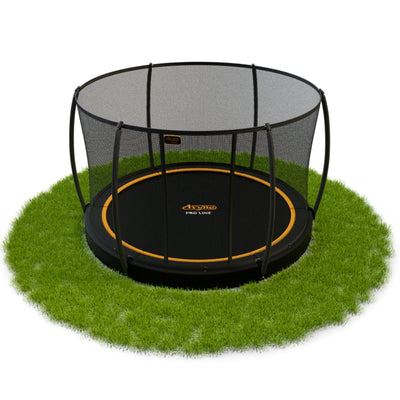 Avyna Pro-Line InGround rundes Trampolin Ø365 mit Sicherheitsnetz – 4 Farben – mit kostenloser Abdeckung