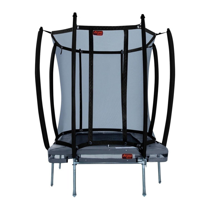 Trampoline Avyna Pro-Line InGround 275 x 190 cm (213) HD Plus avec filet de sécurité - gris