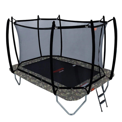 Avyna Pro-Line Aufbautrampolin rechteckig 340x240 (234) mit Netz - 3 Farben - mit kostenloser Abdeckung