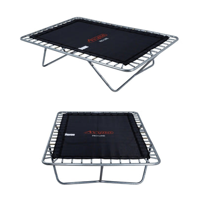 Trampoline en saillie Avyna Pro-Line rectangulaire 275x190 (213) - 3 coloris - avec housse offerte