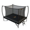 Avyna Pro-Line opbouw trampoline rechthoekig 275x190 (213) met net - HD Plus - grijs - met gratis afdekhoes