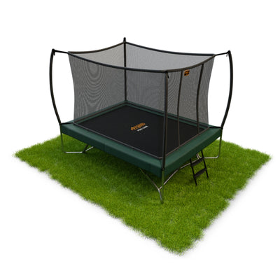 Avyna Pro-Line opbouw trampoline rechthoekig 275x190 (213) met net - 3 kleuren - met gratis afdekhoes