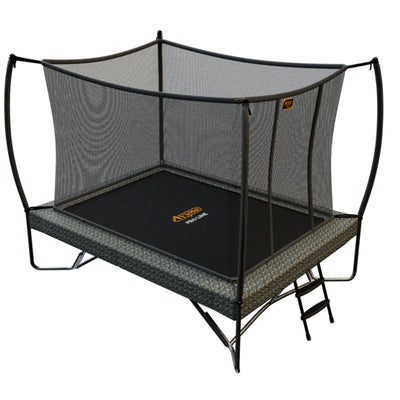 Avyna Pro-Line opbouw trampoline rechthoekig 275x190 (213) met net - 3 kleuren - met gratis afdekhoes