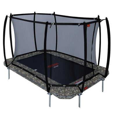 Trampoline Avyna Pro-Line InGround 380 x 255 cm (238) avec filet de sécurité - 4 coloris