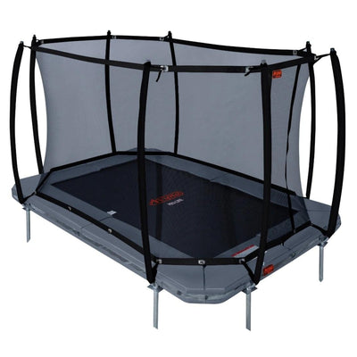 Trampoline Avyna Pro-Line InGround 380 x 255 cm (238) avec filet de sécurité - 4 coloris