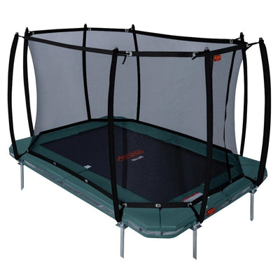 Avyna Pro-Line InGround trampoline 380 x 255 cm (238) met veiligheidsnet - 4 kleuren