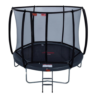 Trampoline en saillie Avyna Pro-Line rond (Ø305 cm) avec filet - 3 coloris - avec housse offerte