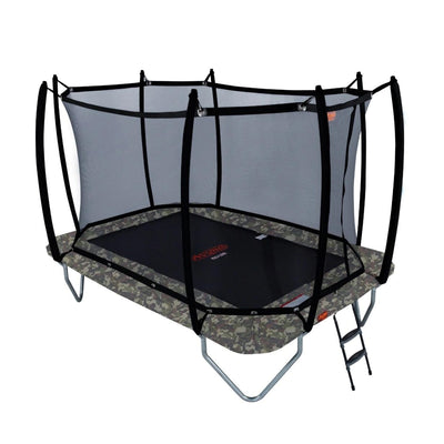 Trampoline en saillie Avyna Pro-Line rectangulaire 305x225 (223) avec filet - 3 coloris - avec housse offerte