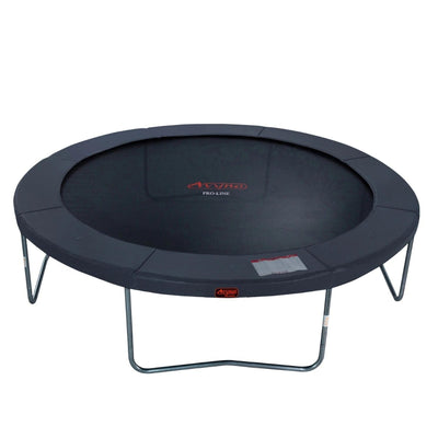 Trampoline en saillie Avyna Pro-Line rond (Ø365 cm) avec filet - 3 coloris - avec housse offerte