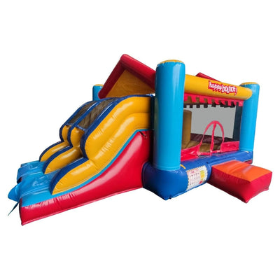 Château gonflable Avyna Happy Bounce Ultimate Jump Slider (PVC) 3-1 Professionnel - 4 personnes