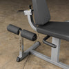 Leg Extension & Curl Machine - Body-Solid GCEC340 - Plate loaded