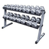 Body-Solid GDR60 - Dumbbell rack (tweelaags)