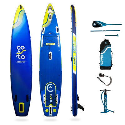 Set de planches SUP - Coasto Cruiser 13'1 - avec accessoires