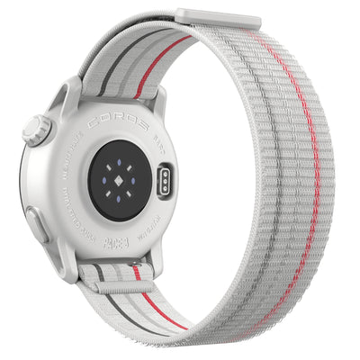 Coros PACE 3 Nylon Weiß – GPS-Sport- und Abenteueruhr/Multisportuhr