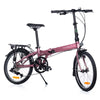 Faltrad - Dahon Mariner D8 20" - Mauve / Metallic Pink - 8-Gang-Kettenschaltung - V-Bremsen