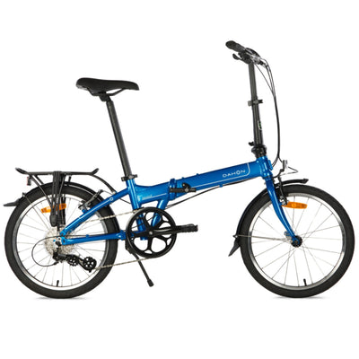 Vélo pliant - Dahon Mariner D8 20" - Lagon / Bleu Métallique - Dérailleur 8 vitesses - Freins V