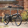 Vouwfiets - Dahon Vybe D7 20" - Shadow / Mat Zwart - 7-speed derailleur - V brakes