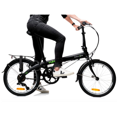 Faltrad - Dahon Vybe D7 20" - Shadow / Matte Black - 7-Gang-Kettenschaltung - V-Bremsen