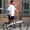 Vélo pliant - Dahon Vybe D7 20" - Nuage / Blanc - Dérailleur 7 vitesses - Freins V