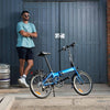 Faltrad - Dahon Mariner D8 20" - Lagoon / Metallic Blue - 8-Gang-Kettenschaltung - V-Bremsen