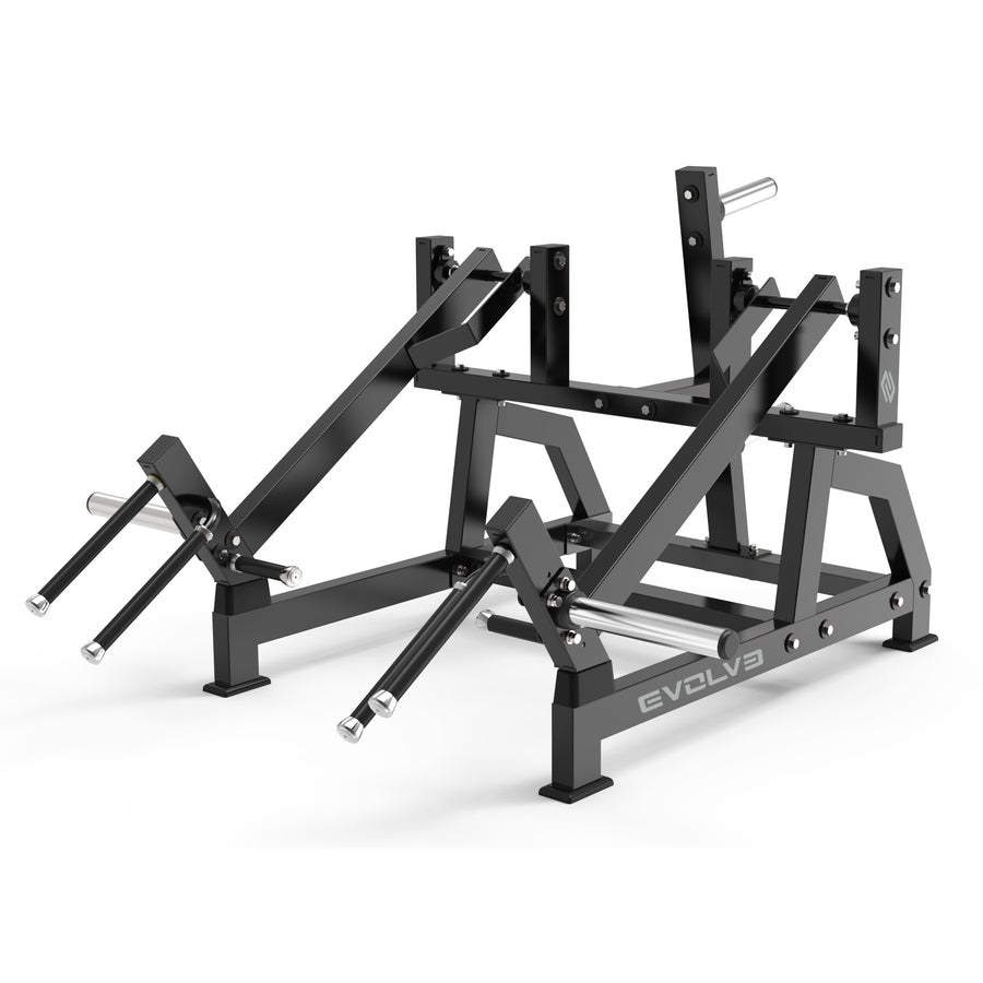 Trapez- und Kreuzheben-Maschine – Plattenbeladung – Evolve Fitness Prime Series PL-PR-022