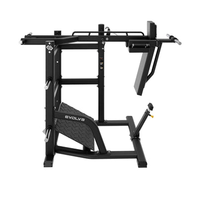 Machine à squat pendulaire - Evolve Fitness UL-330 Prime Series chargée en plaques