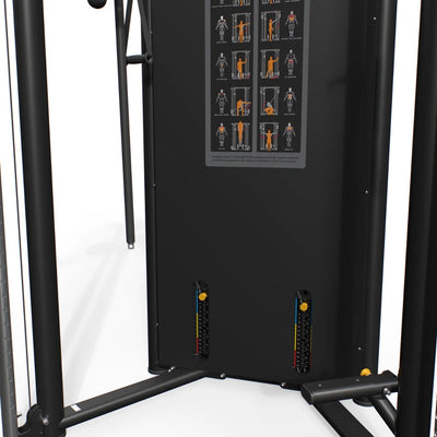 Functional Trainer (Dual Pulley) - Steekgewichten - Evolve Fitness UL-210 - gratis montage