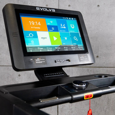 Evolve Fitness HT-500-TFT Laufband – 18,5 Zoll Touchscreen