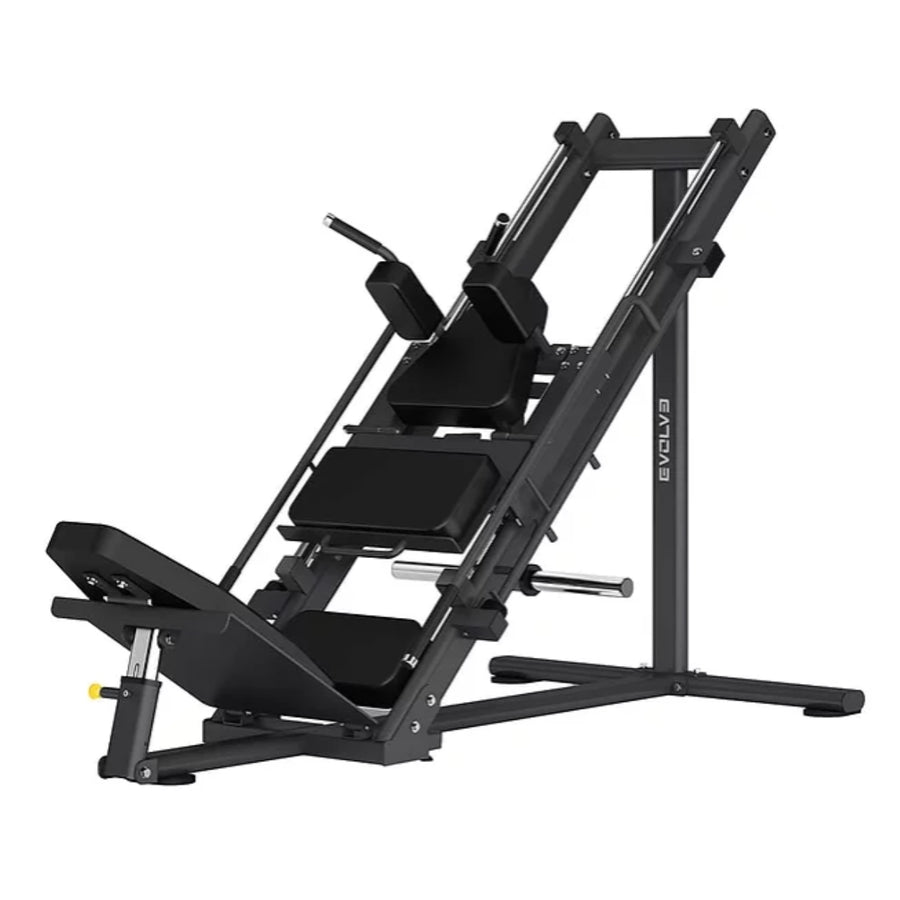 Beinpresse/Hack Squat-Maschine – Evolve Fitness Econ Series EC-003 Plate Loaded 