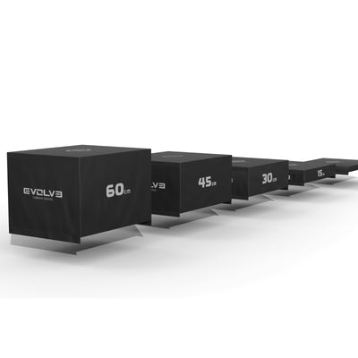 Soft-Plyo-Box-Set (5 Elemente) – Evolve Fitness Carbon Series CS-500