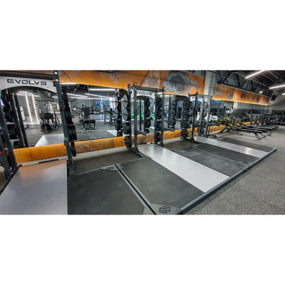 Gewichthebeplattform für Power Rack – Evolve Fitness PPIN-100 – 310 x 205 x 10 cm