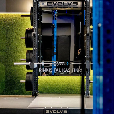 Demi-rack de puissance - Station d'alimentation Evolve Fitness HR-208