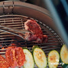 Kamado Barbecue XXL - Evolve Advanced Solo 61 cm - inclusief accessoires - zonder onderstel en opzettafels