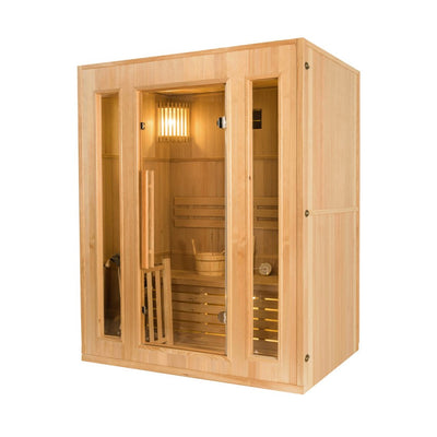 Sauna vapeur finlandais pour 3 personnes - France Sauna Zen 3