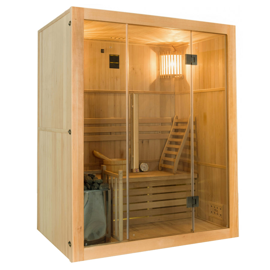 Finse stoomsauna voor 3 personen - France Sauna Sense 3