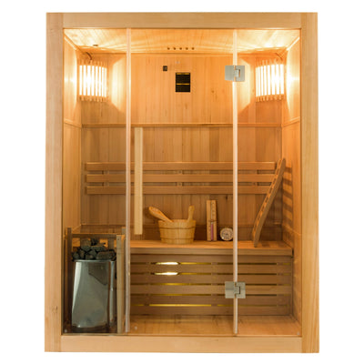 Finse stoomsauna voor 3 personen - France Sauna Sense 3