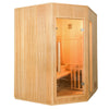 Finse stoomsauna voor 3/4 personen - France Sauna Zen 3C Hoeksauna