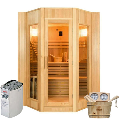 Finse stoomsauna voor 4 personen - France Sauna Zen 4