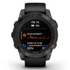 Garmin Fenix ​​​​7 Pro Sapphire Solar Edition Noir - 42 mm, 47 mm &amp; 51 mm - Montre multisport &amp; outdoor