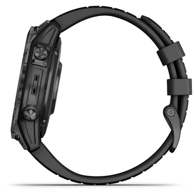 Garmin Fenix ​​​​7 Pro Sapphire Solar Edition Schwarz – 42 mm, 47 mm und 51 mm – Multisport- und Outdoor-Uhr