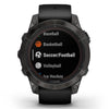 Garmin Fenix ​​​​7 Pro Sapphire Solar Edition Noir - 42 mm, 47 mm &amp; 51 mm - Montre multisport &amp; outdoor