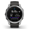 Garmin Fenix ​​​​7 Silver Standard Edition – 42 mm &amp; 47 mm – Multisport- und Outdoor-Uhr