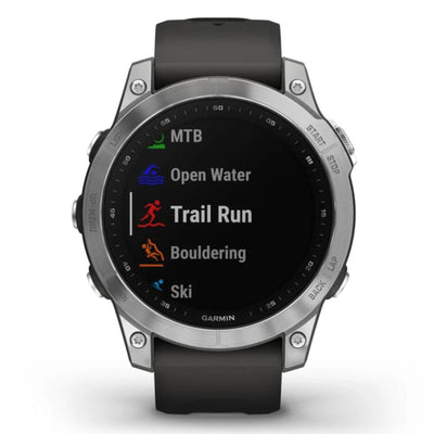 Garmin Fenix 7 Zilver Standard Edition - 42mm & 47mm - Multisport- & outdoor horloge