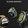 Garmin Fenix 8 Sapphire - 47 mm & 51 mm / AMOLED - Titanium met Spark orange siliconen band - Premium multisport horloge