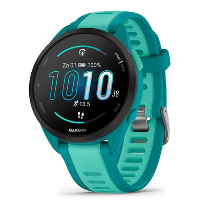 Garmin Forerunner 165 Music Türkis/Aqua – 43 mm – Lauf- und Multisportuhr